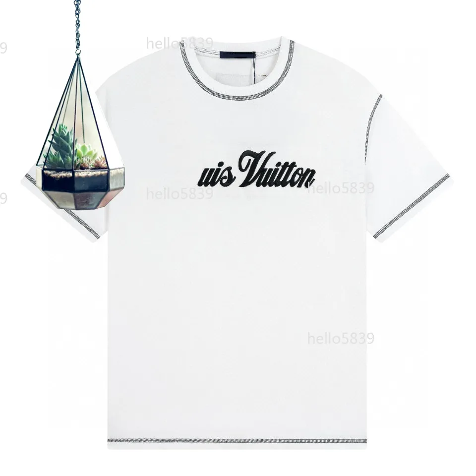 2024 Tees Hommes Designers T-shirt Homme Femme T-shirts avec lettres Imprimer manches courtes Chemises d'été Hommes Lâche Tees Taille asiatique S-XXXL tp0910