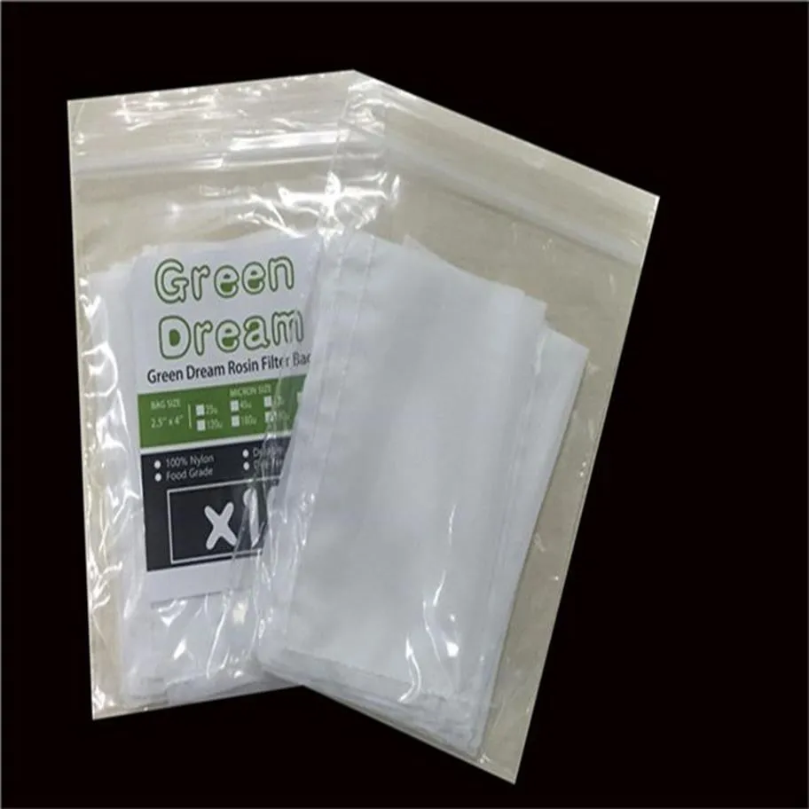 100% food grade nylon 120 micron rosin press filter mesh bags - 50pcs239c