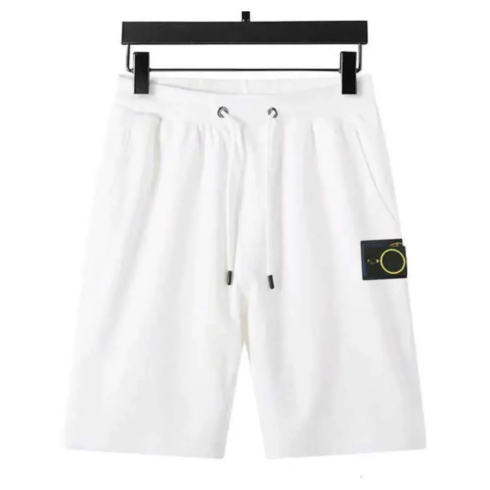 2023 Herr Designer Stones Island Shorts Kläder Apparel Str unisex kort bomullssport Fashion Street Style Tide Knä längd Motion 688SS