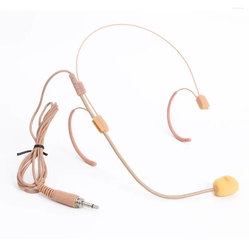 Microphones 3.5mm Unidirectional Headworn Microphone Head Mounted Headset Mic For Teacher From 23 04 DHgate