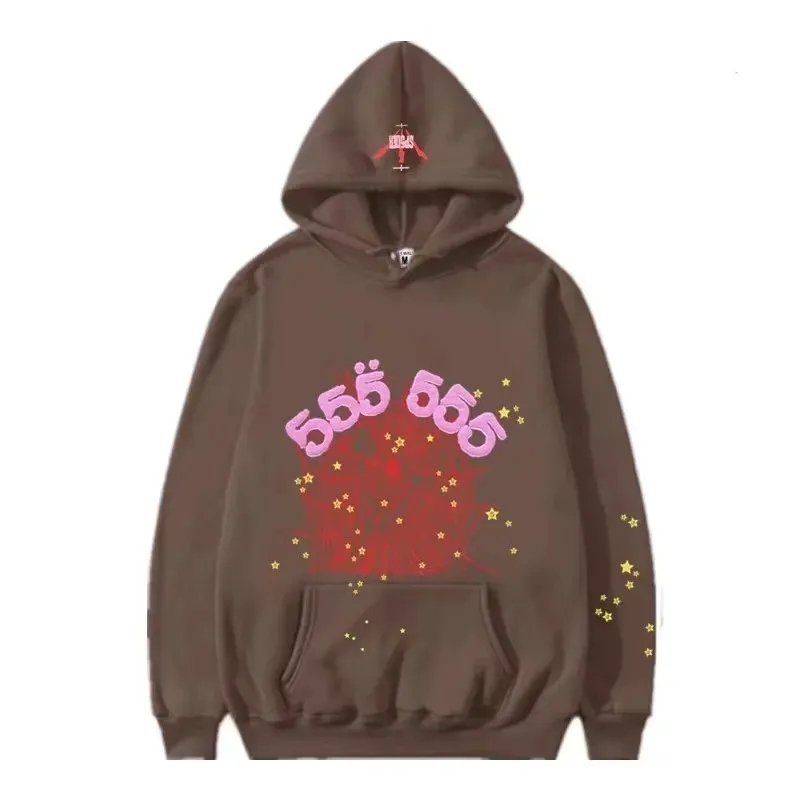 Sp5ders Men's Hoodies Spider Sweatshirts Sp5der Young