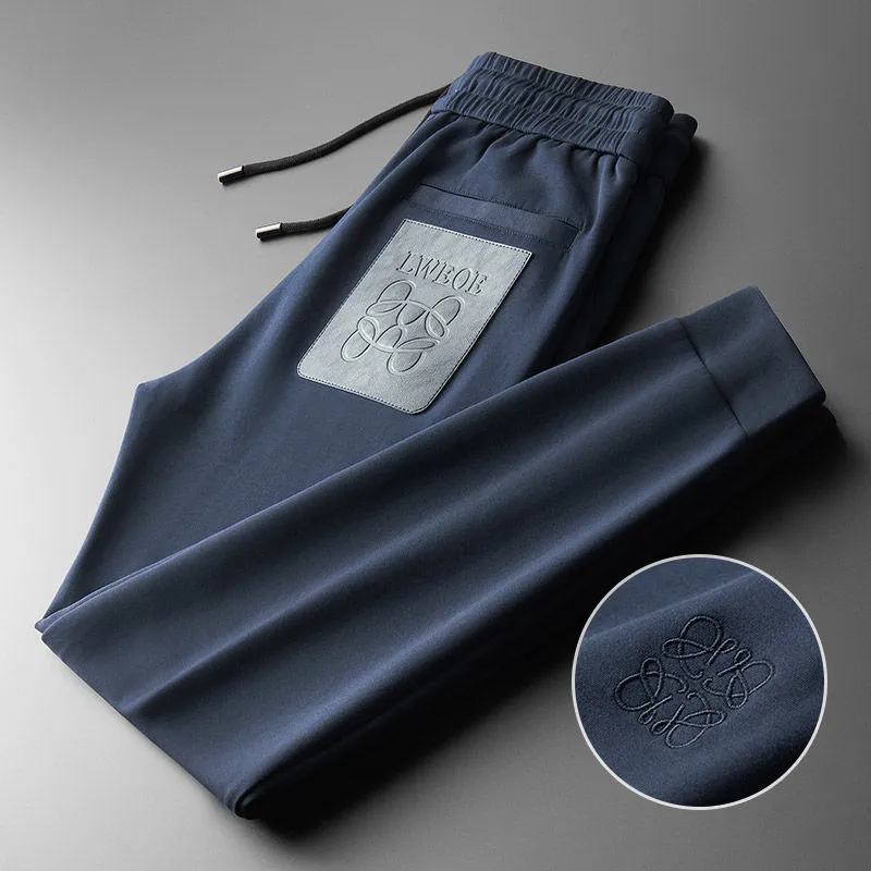 Calças de yoga dos homens roupa esporte seco cordão ginásio bolsos sweatpants calças casuais dos homens cintura elástica para tamanho asiático M-5xl