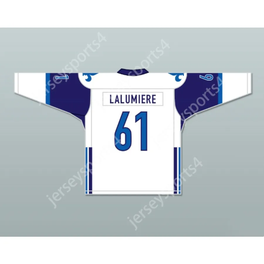 Niestandardowy Philippe Lalumiere 61 Le National de Quebec Away Hockey Jersey Lance Et Compte New Top Sched S-M-L-XL-XXL-3XL-4XL-5XL-6XL