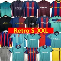 Barcelona Retro MESSIS Soccer Jerseys 2005 2006 2007 2008 2009 2010 2011 2012 2013 vintage shirt RONALDINHO XAVI A.INIESTA HENRY 14 15 16 17 football uniform