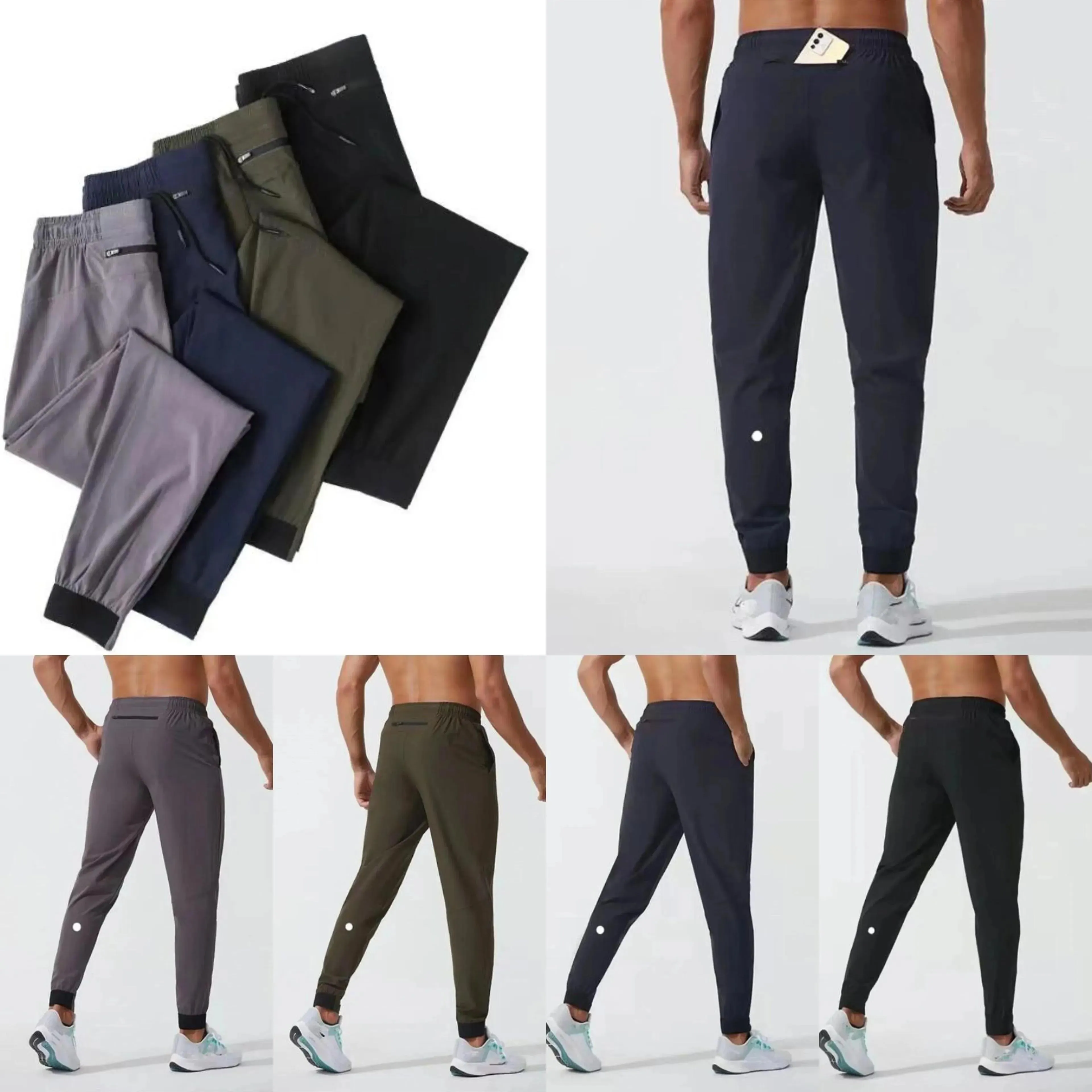 Outfit Womens ll jogger byxor tränar yogasträkt dra rep gym snabba torra byxor som kör rit repbyxor fitness träning ben bälten