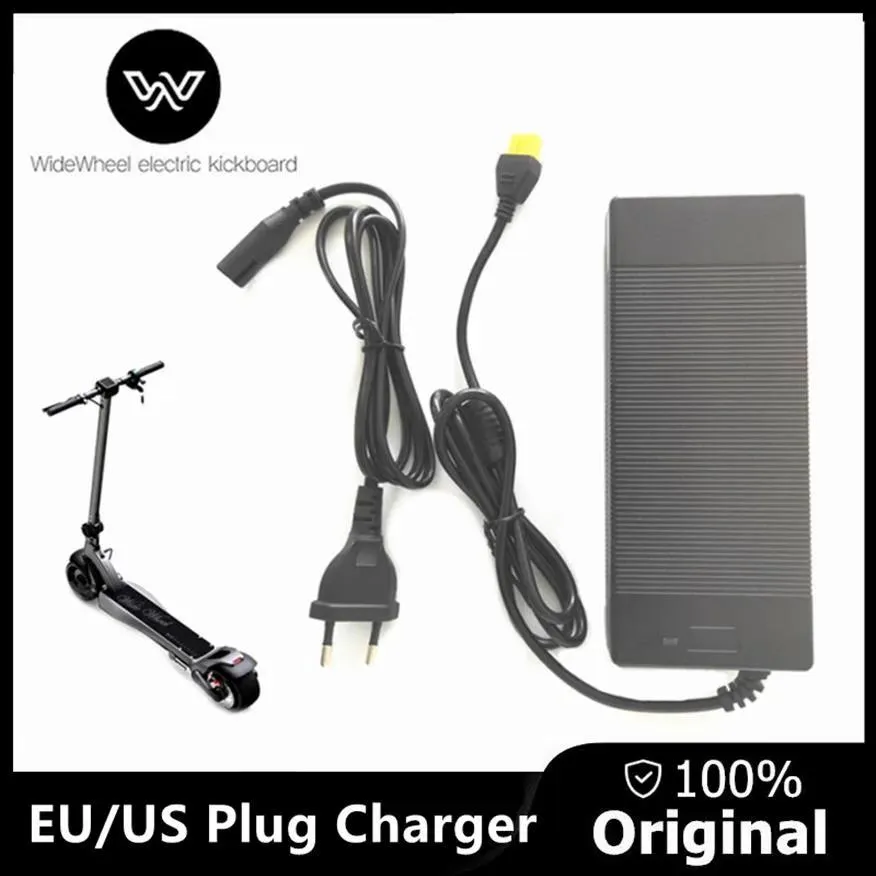 Accessories Original US EU Pg Electric Kick Scooter Charger Parts for Mercane Wide Wheel 100240V AC DC Adapter Accessories253e