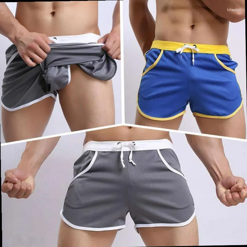 Calças masculinas Ogging Fitness Shorts Quick Dry Short Bottoms Sports