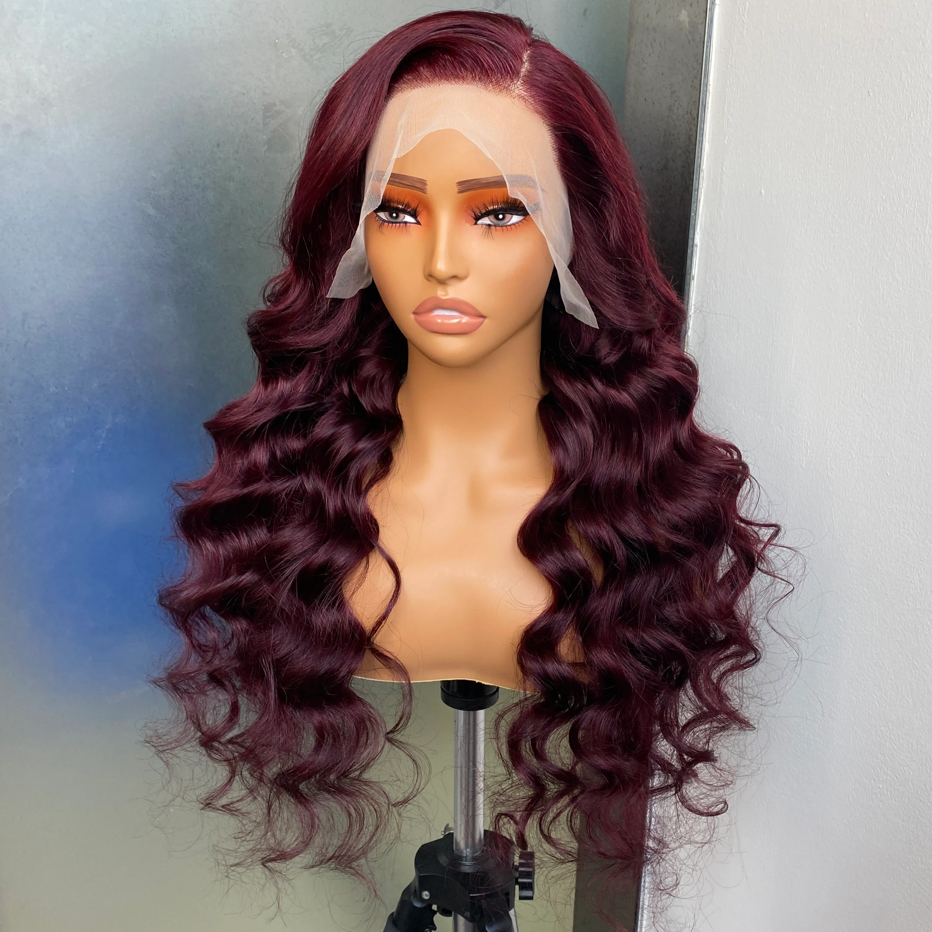 Virgin Remy BodywaveLacefront Wig 22 inches long!! 22 inch Brazilian Body Wave Lace Front Wig | Pre Plucked  main image 2