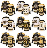 Hockey Jerseys Boston''Bruins''men stitched Embroidery 33 Zdeno Chara 63 Marchand 37 Patrice Bergeron 88 David Pastrnak men women youth 0427