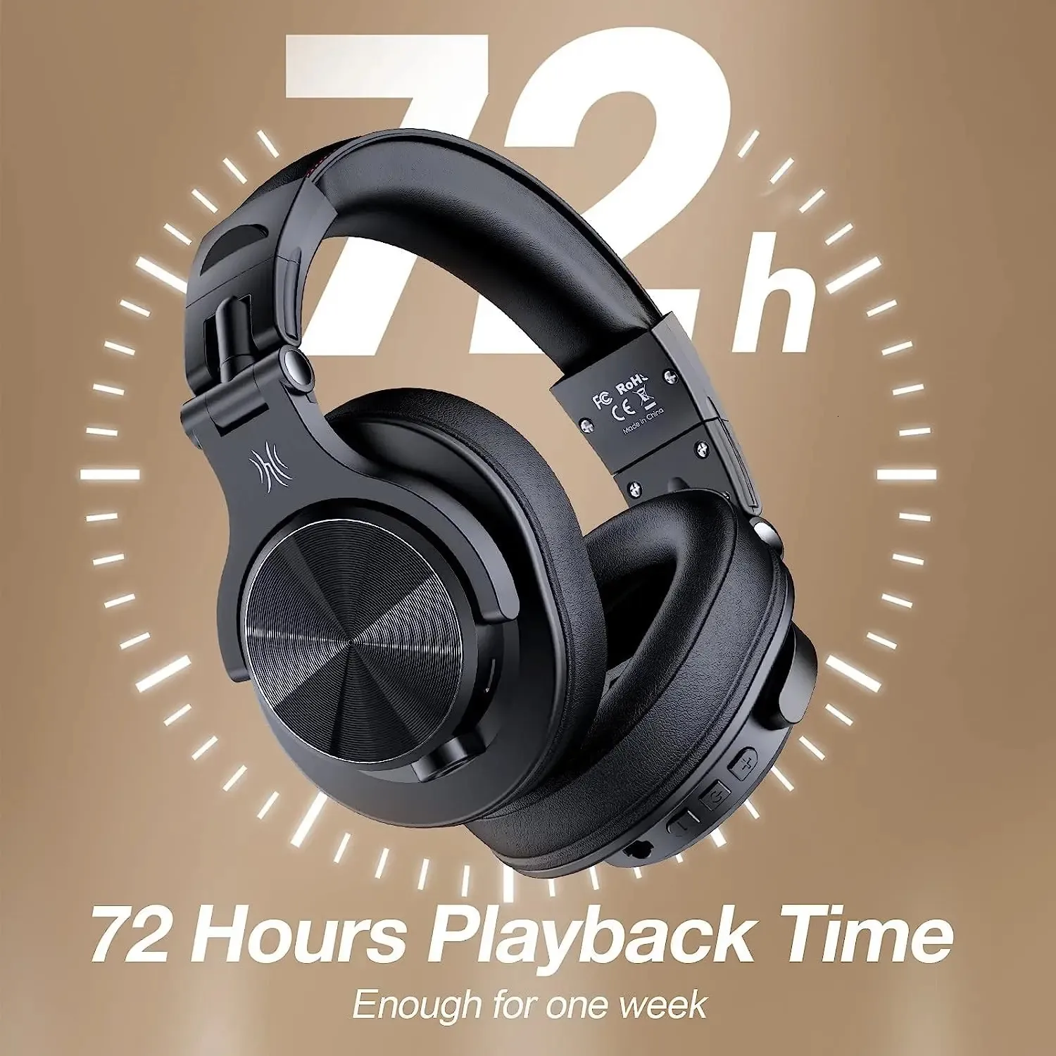 Oneodio Fusion A70 Bluetooth Headphones Hi Res Audio Over Ear Wireless Headset With 72H Playtime For Studio DJ And Music Lovers 2024 Model From Ning04 39.19 DHgate.Com
