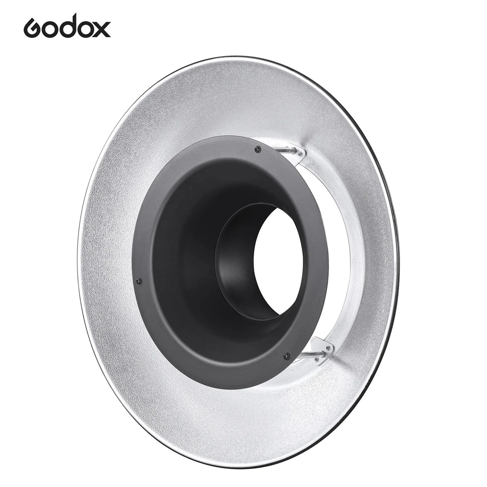 Materiale Godox Rft25s Riflettore con interni in argento per Godox R200 Ring Flash Head Photo Studio Accessori per fotografia all'aperto