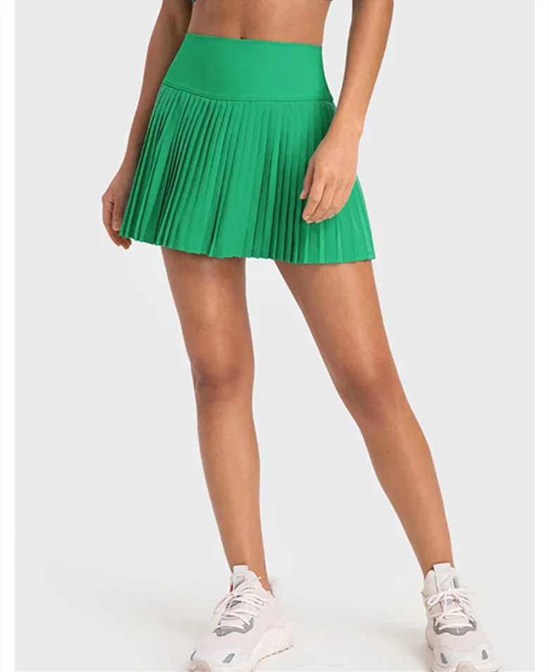 Workout Skirt Women Sports Yoga Skirts With Built In Shorts