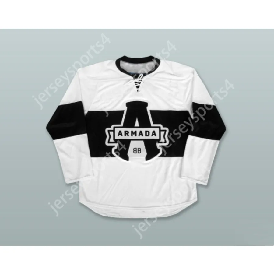 Anpassad White Blainville Boisbriand Armada Hockey Jersey New Top Ed S-M-L-XL-XXL-3XL-4XL-5XL-6XL