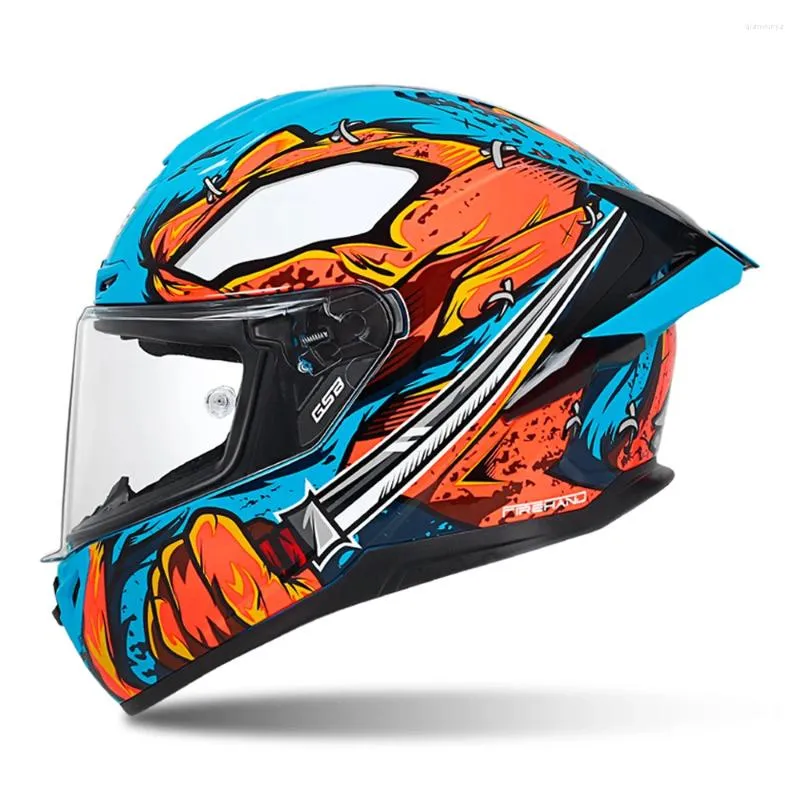 Hełmy motocyklowe Blue Ranger anty-opadające ochronę głowy odporne na zużycie sprzęt motocrossowy Racing Racing Hełm oddychający