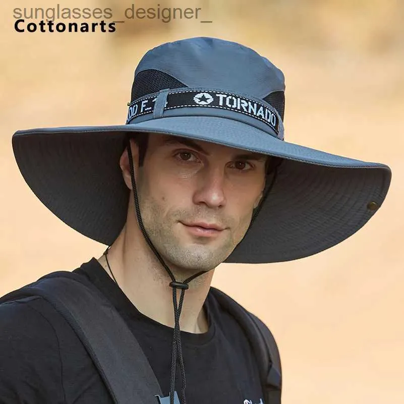 Wide Brim Hats Bucket Hats Classic Letter Embroidered Breathable Sunscreen Fishing  Hat Mens Fisherman Hat With Hollow Mesh Mens Panama Hat Hiking CsL231219  From Sunglasses_designer_, $3.59