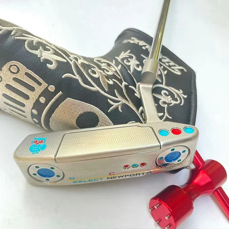 Newport2 Golf Putter Baykuş Golf Kulüpleri Şaft Malzeme Çelik Unisex Golf Kulüpleri Logo ile resimleri görüntülemek için bizimle iletişime geçin