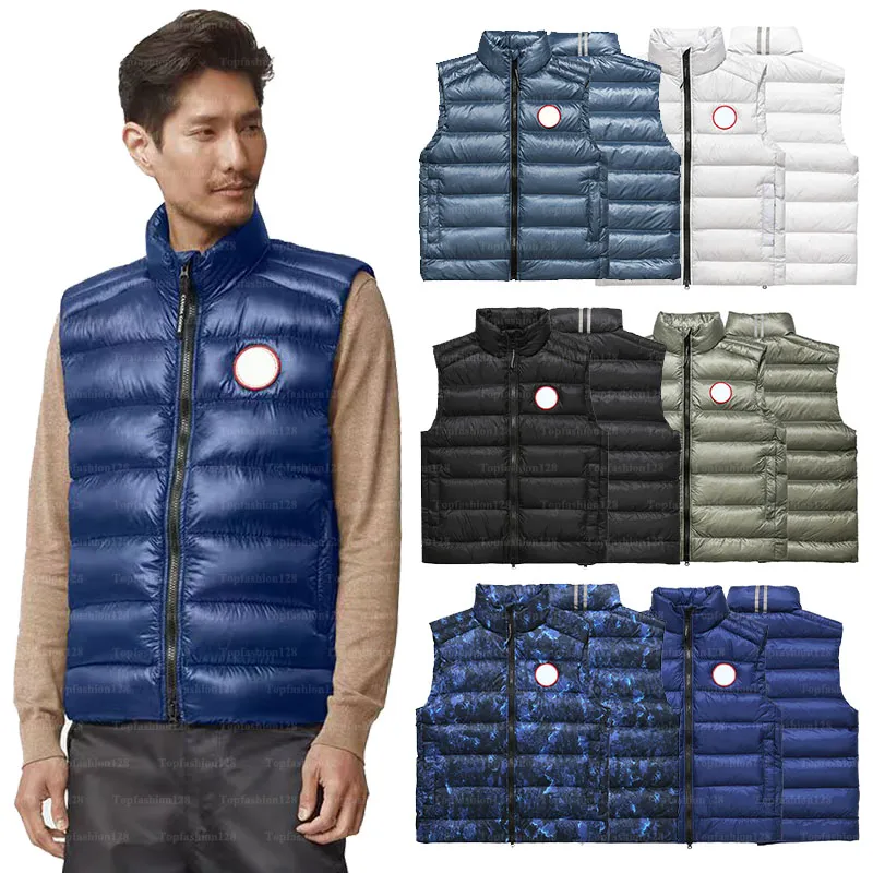 Designer Sports Sports gilet maschi giubbotto inverno inverno sottoschetta inverno cotone cotoni di cotone senza maniche alla moda