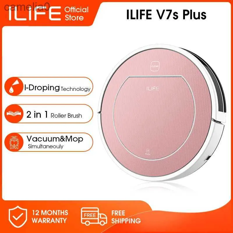 منظفات الفراغ الروبوت Ilife V7s بالإضافة إلى مكنسة كهربائية روبوت 120 دقيقة الشحن التلقائي الأجهزة المنزلية لتجتاح المنزل الذكي النظيف Machinel231219