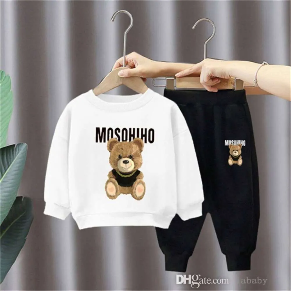 Ropa Para Bebes Ninos Y Ninas Chandal Primavera Otono Vacaciones Ropa De Disenador Para Ninos Camiseta De Manga Larga De Dibujos Animados Pantalones Conjunto De Dos Piezas Trajes De 8 66 DHgate