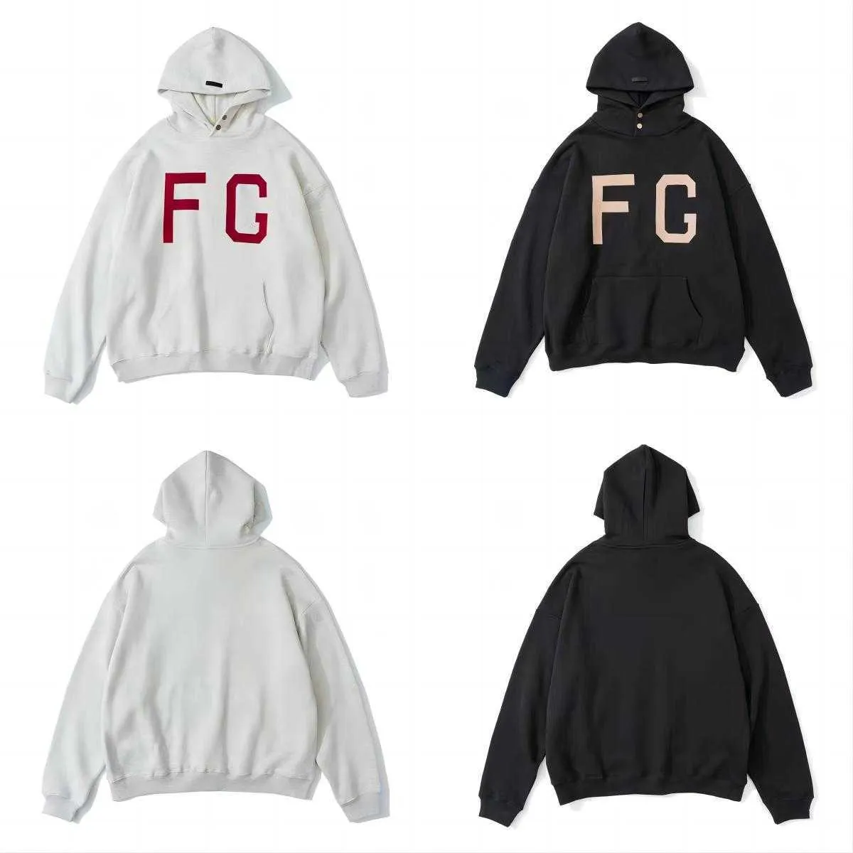 Celebrity 2023 FG Designer Warm Hooded Hoodies Ströja Herrens kvinnors Fashion Streetwear Sweatshirt Loose Hoodie Top Clothing 1017#ET7D ET7D