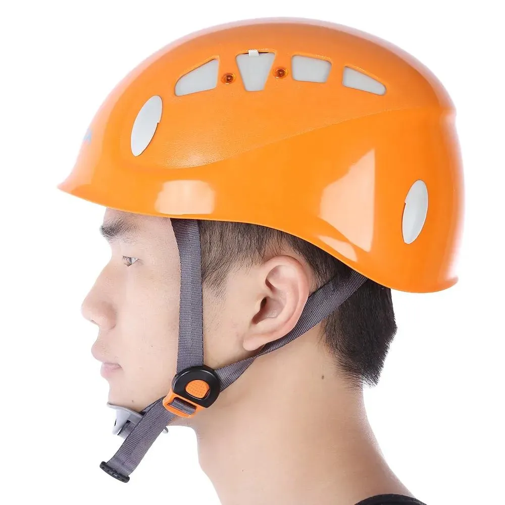 Chapeaux Xinda XD 8614 Casque d'escalade de roche réglable Sécurité Caving Rescue Rescing Riding Downhill Équipement léger et confortable