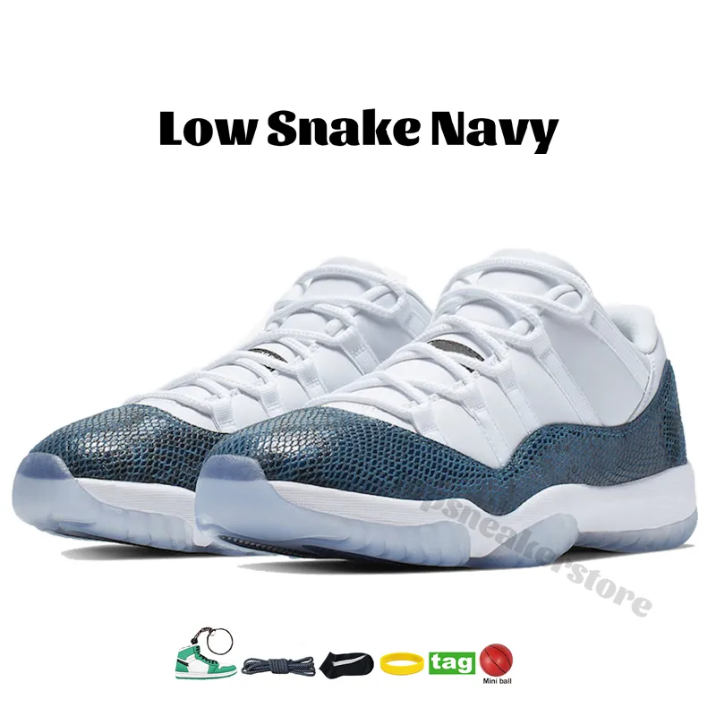 Navy blue snakeskin 11s clearance