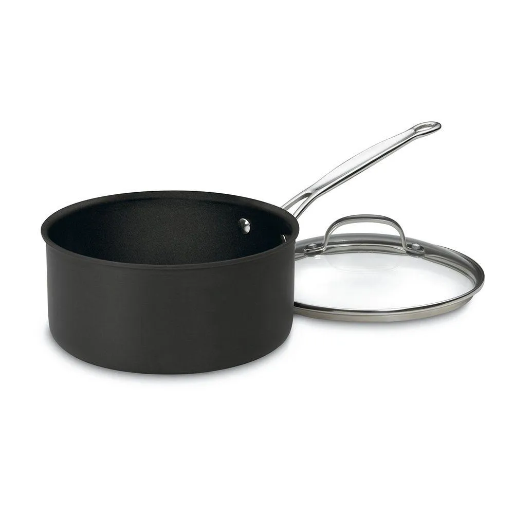 Camp Kitchen Classic Non-Stick Hard Anodized 3 Quart. Grassk med ER Drop Delivery Sports Outdoors Camping Vandring och DHHBO