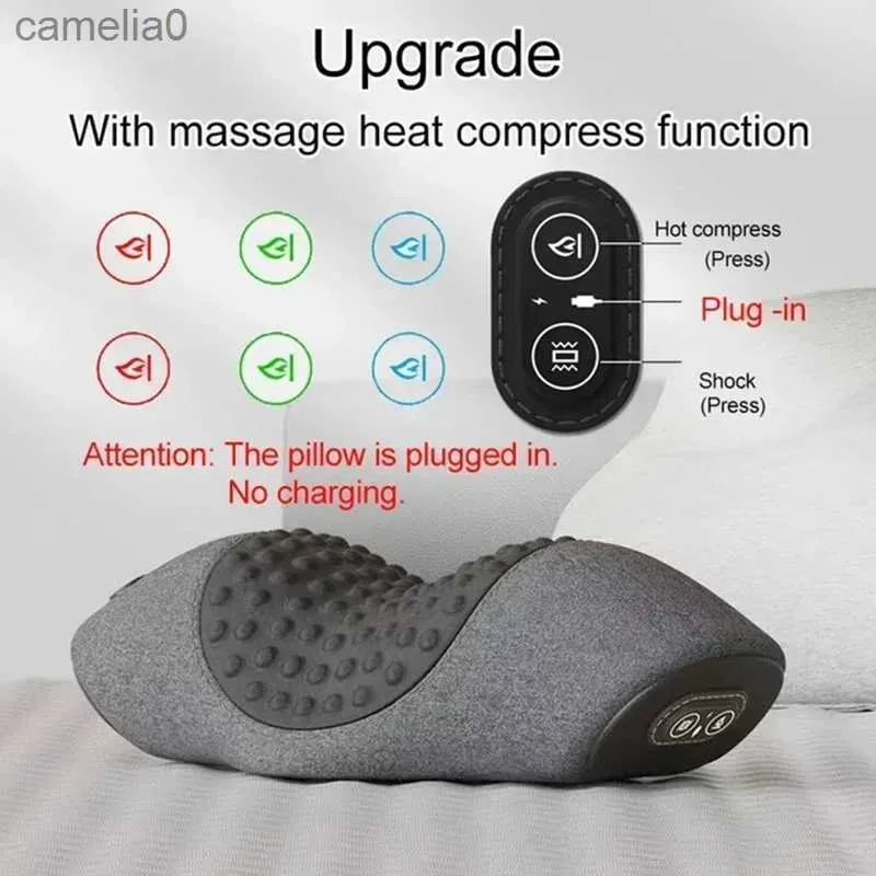 Electric Massagers Electric Massager Cervical Pillow Hot Compress