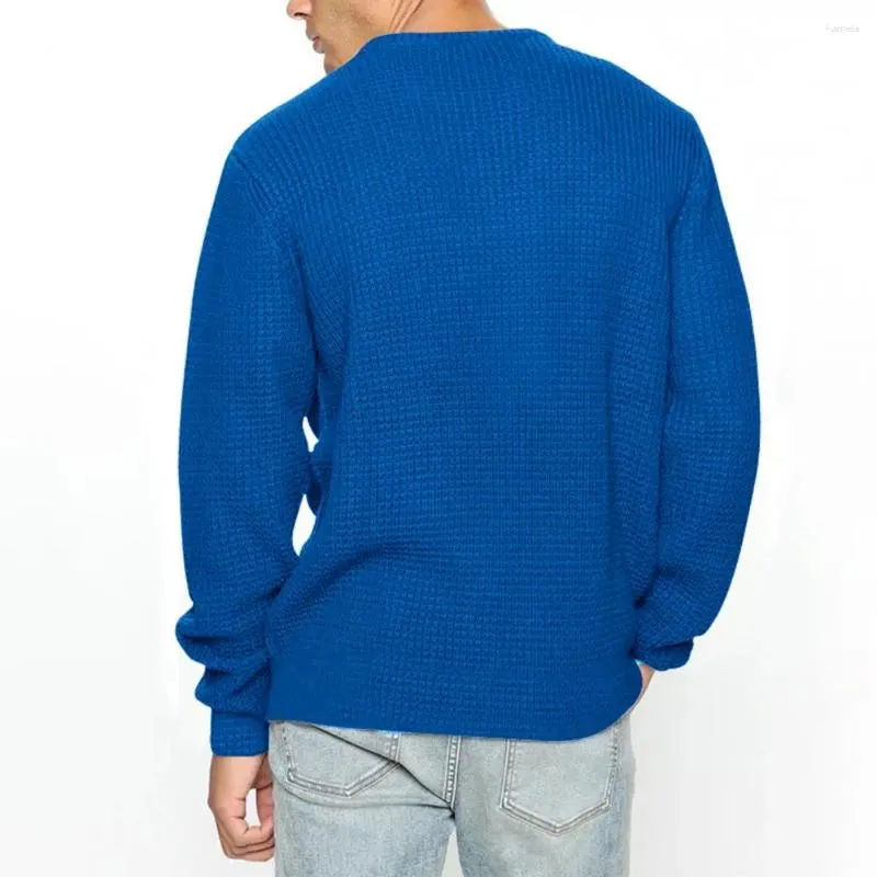 Herensweaters Anti-krimptrui Gezellig gebreid Zacht Warm Stijlvol Halflang ontwerp voor herfst Winter Casual