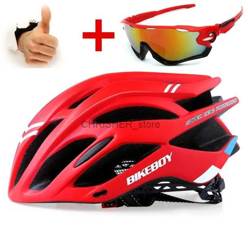 Альпинистские шлемы BIKEBOY Велосипедный шлем Сверхлегкий MTB велосипедный шлем для мужчин и женщин Горный велосипед Спорт Специальные велосипедные шлемы Capacete Ciclismo
