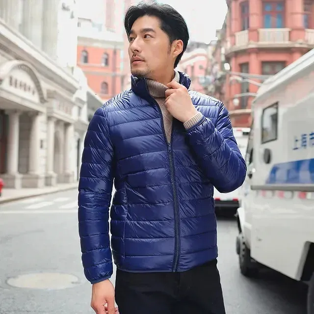 13 Colors Men Autumn Winter Fashion Short Puffer Jackets