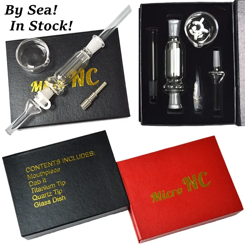 Collector NC Kits 10mm Joint Hosahs Tips Nail Keck Clip Bongs Wax Oil Dab Rigs Tools Portable Rök Rörvatten Rökpipor Tjock Pyrex ll