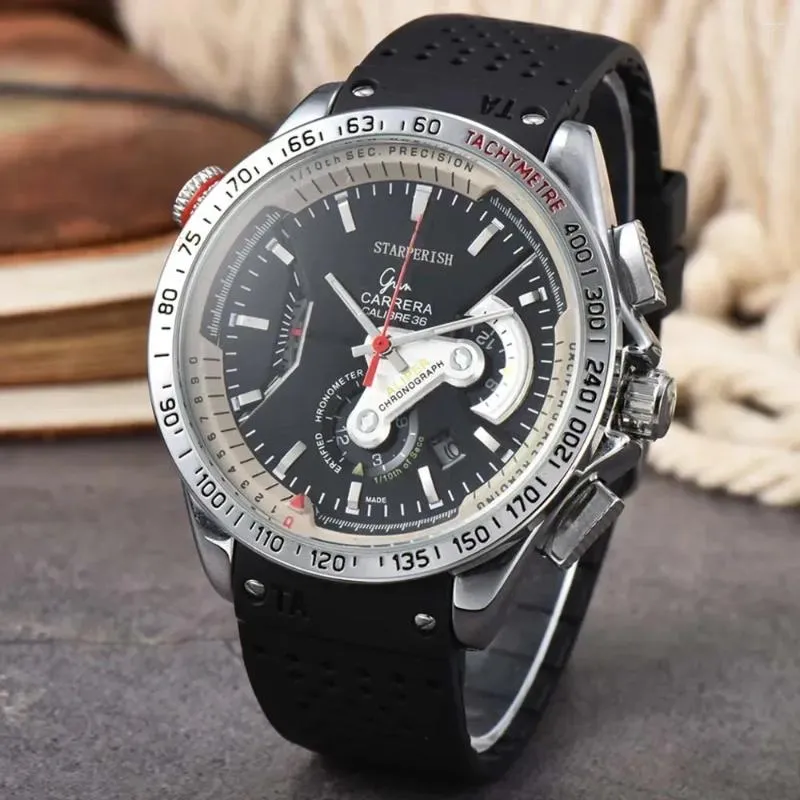 Zegarek na rękę świetne oryginalne zegarki marki dla mężczyzn wielofunkcyjny klasyczny sportowy sport zegarek chronografowy