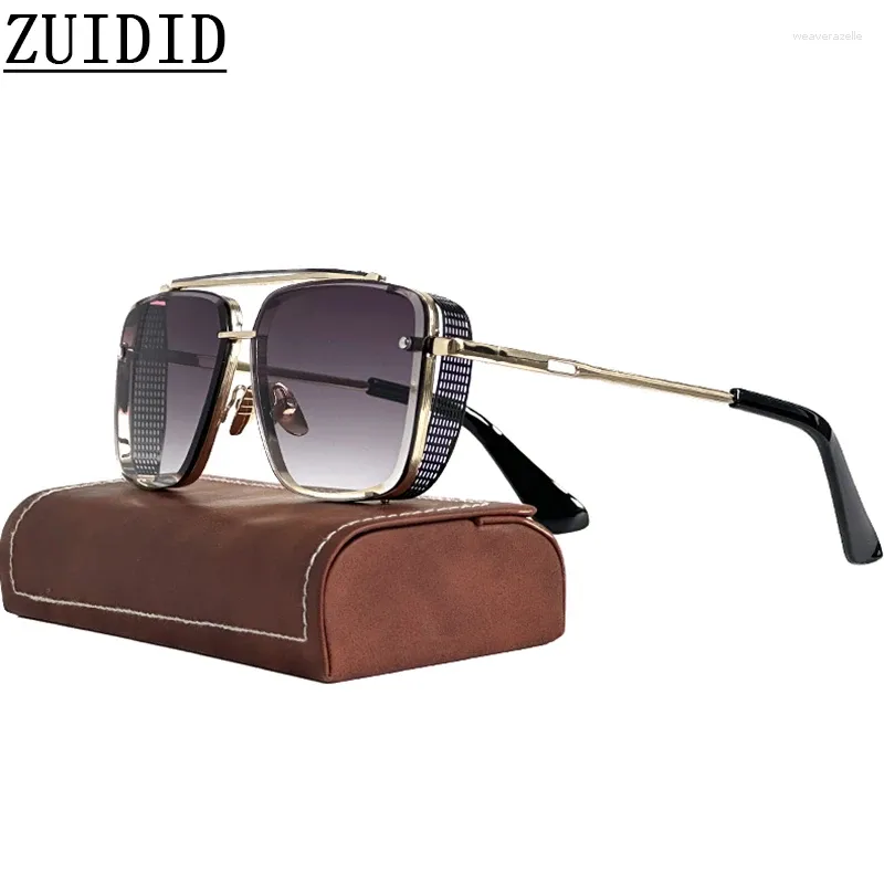 Okulary przeciwsłoneczne 2023 steampunk dla mężczyzn vintage punkowe kobiety modne okulary mody luksusowe gafas de sol hombre streponnebril