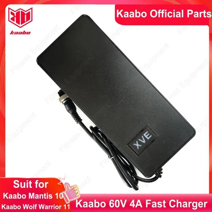 الملحقات الأصلية kaabo Charger 60V 2A 4A بدلة الشاحن السريعة لـ Kaabo Mantis 10 Kaabo Wolf Warrior 11 60V Electric Scooter200H