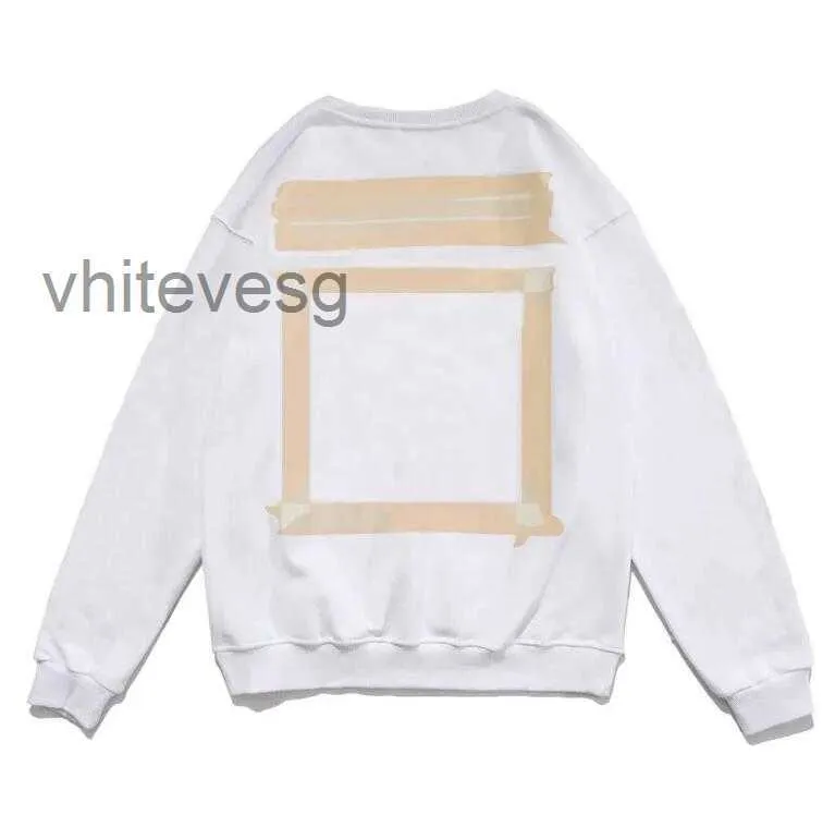 Designer Pullover Herren White Sweatshirt Youth Hoodie Fashion Hoodies Finger Ow Brand Hooded Clothes 1HR5