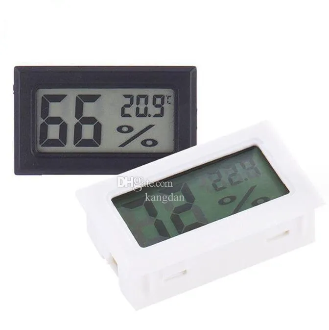 Mini-hygrometerthermometer Elektronische digitale vochtigheidsmeter Gauge Monitor LCD-scherm LCD-scherm voor binnen Temperatuurdetector