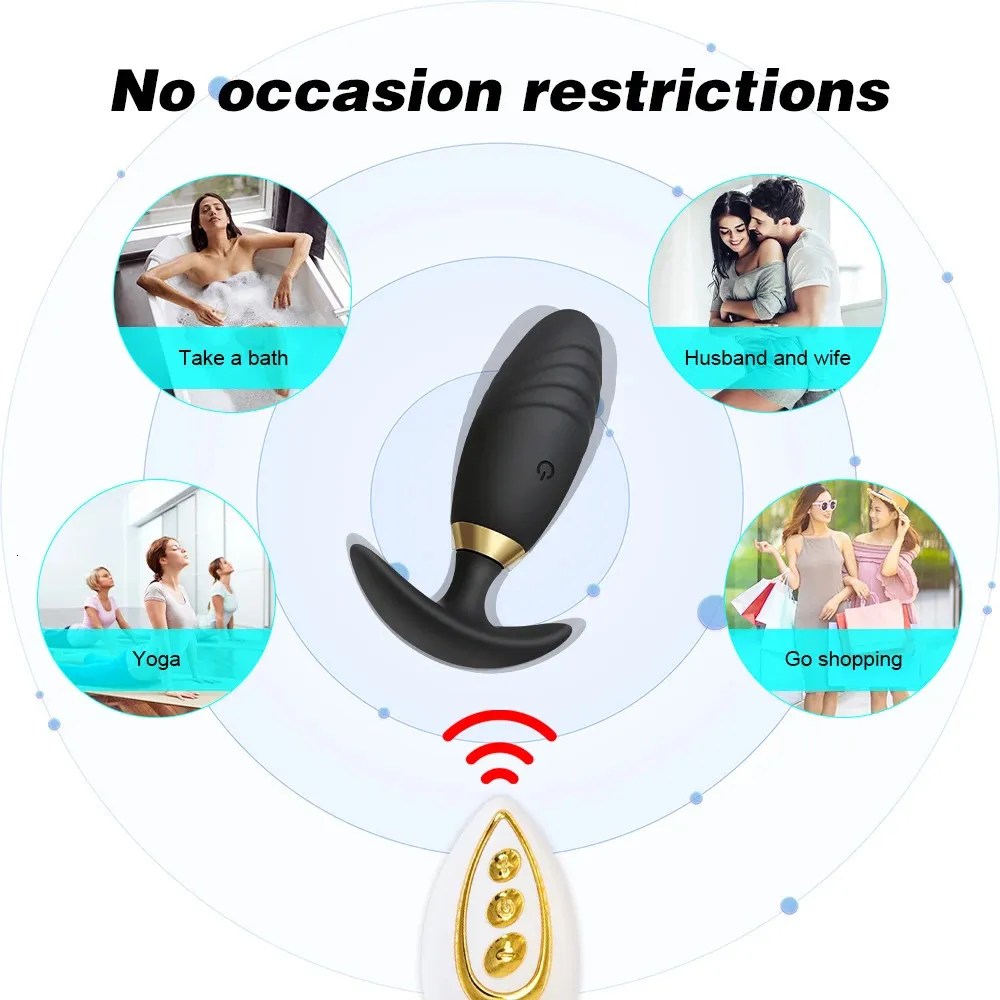 yoga anal plug 5 Piece Wearable Anal Training Pleasure Butt Plug Set – Fidech main image 1