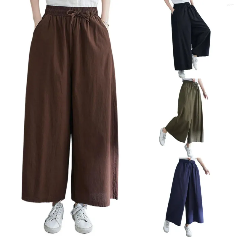 Pantaloni di lino, Pantaloni di lino Donne, Pantaloni di lino, Pantaloni  sciolti, Pantaloni a gamba larga, Pantaloni estivi, Pantaloni di lino  sciolti, Abbigliamento di lino, Pantaloni Pantaloni -  Italia