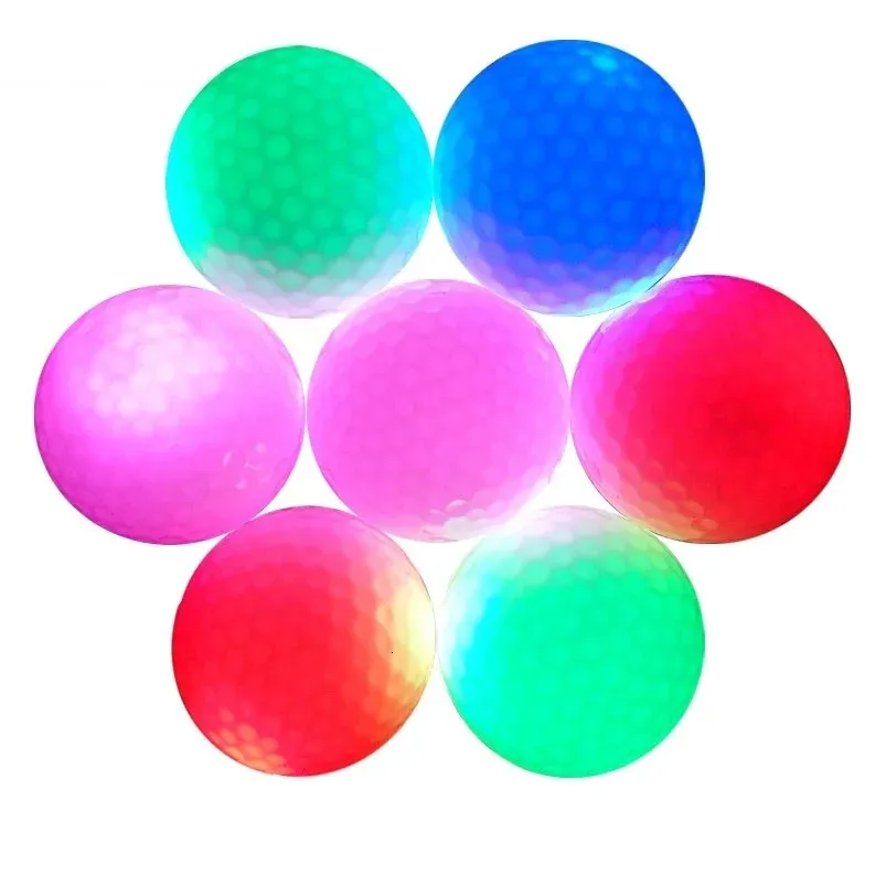 Golf ball with LED Golf Night Training Ball LED electronic Golf ball Golf training ball practice aid 231220