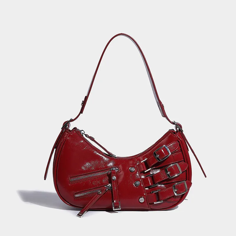 DHgate Womens Leather Handbag Designer Saddle Bag Luxury Purse Shoulder Bag Original Mirror Quality Famous Brand Real Leather Dhgate New Bags Luggage Accessories