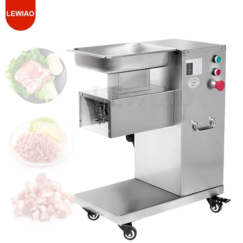 Máquina multifuncional de corte de carne de porco e frango, moedor vertical, equipamento de processo de alimentos