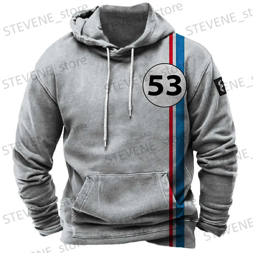 Men's Hoodies Sweatshirts 2024 Autumn Winter Men's Pullover Hoodies Casual Style Sweatshirt Long Sleeve Men Clothing Simple Oversized Hoodie For Men Tops T231220