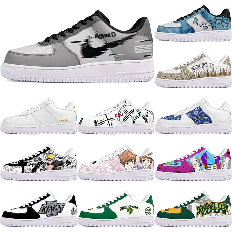 Scarpe squisite fai da te belle scarpe da uomo autunnali per il tempo libero per uomo donna piattaforma casual Scarpe da ginnastica classiche con