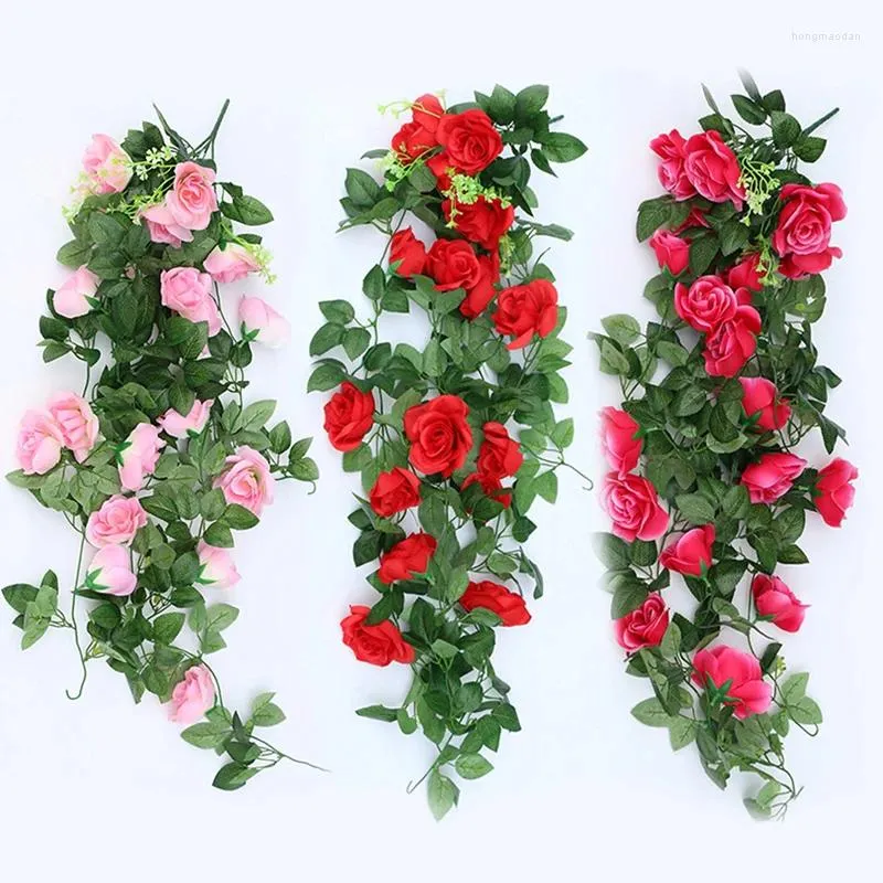 Fleurs décoratives Violet Artificial Flower Party Decoration Simulation Simuin pour la Saint-Valentin Balcon de suspension du mariage de la Saint-Valentin