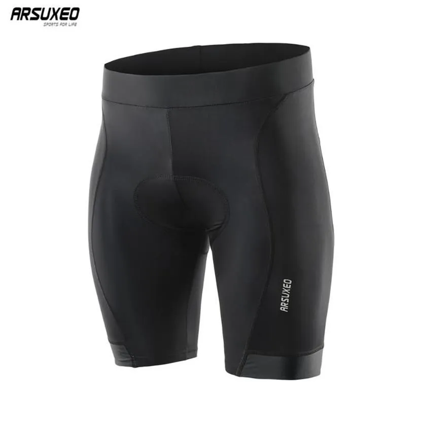 Arsuxeo 2020 Shorts de ciclismo para hombres 3D Tercadas de amortiguadores acolchados Portas de bicicleta de montaña Bicicletas MTB Road Bermudas 563332H