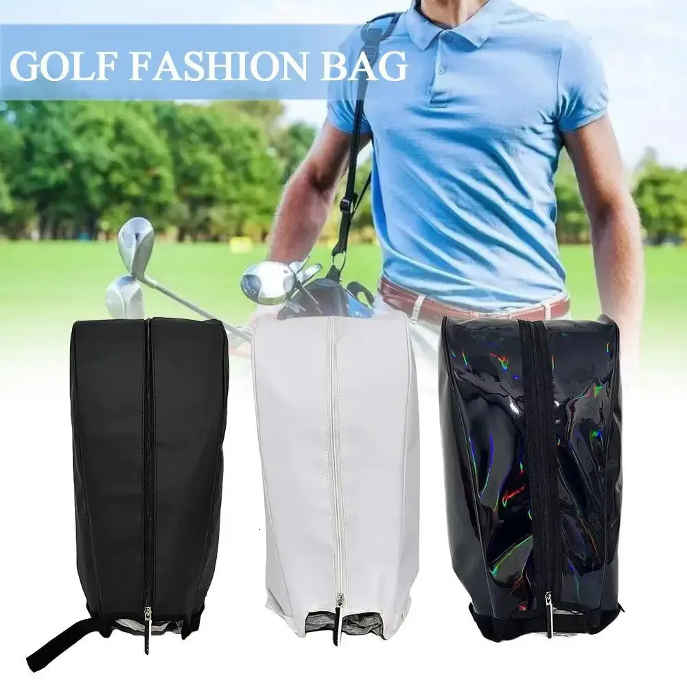 Waterproof Golf Bag Rain Cover Outdoor Golf Pole Bag Cover PVC Dustproof Rain Cover Golf Course Supplies Easy To Carry 231220