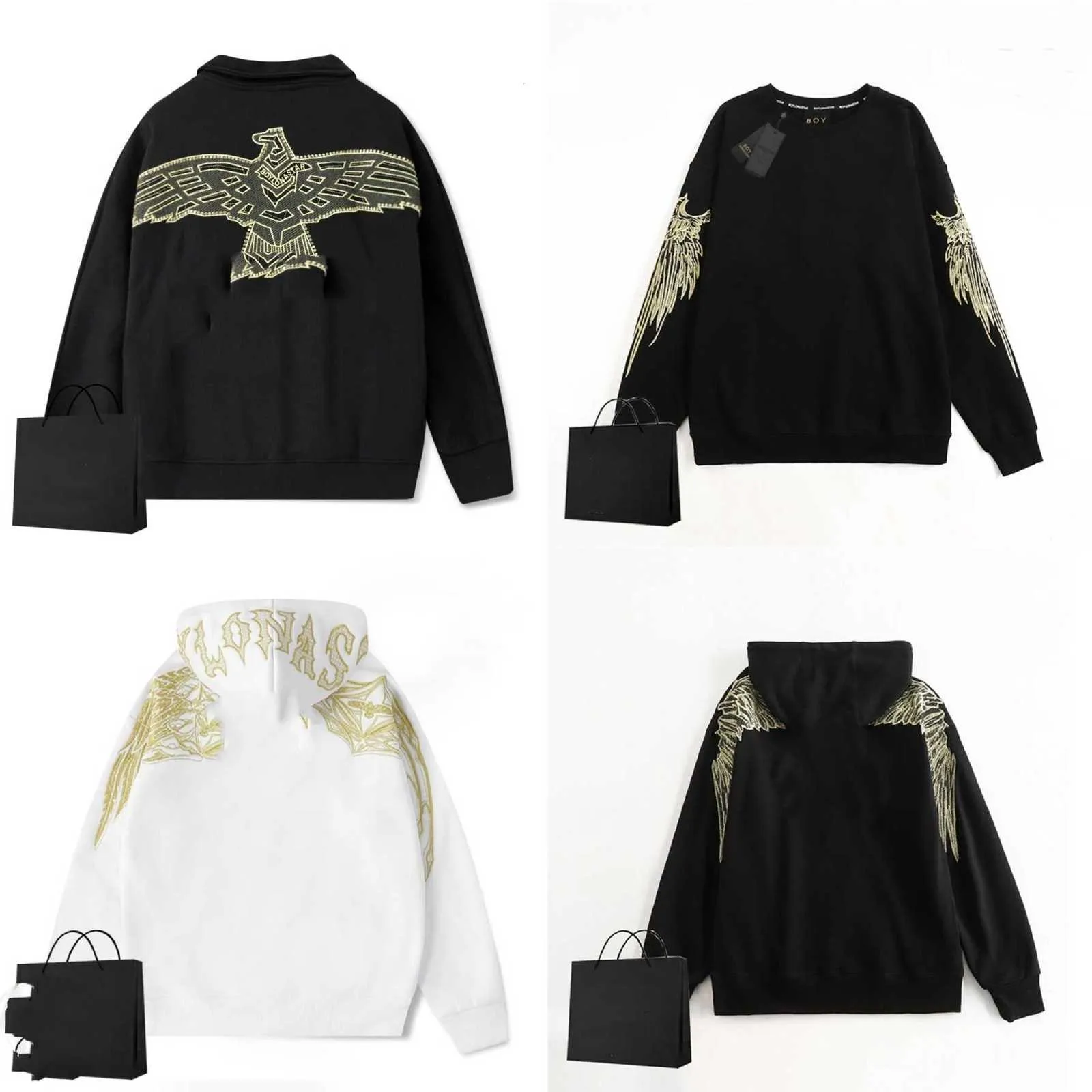 Cotton Hoodies: Eagle Embroidery, Scoop Neck Buying Guide