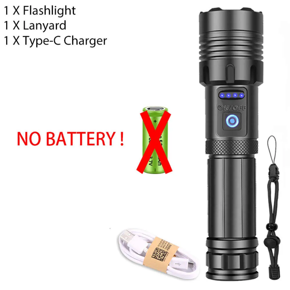 Acheter Super XHP120 lampe de poche LED puissante lampe torche