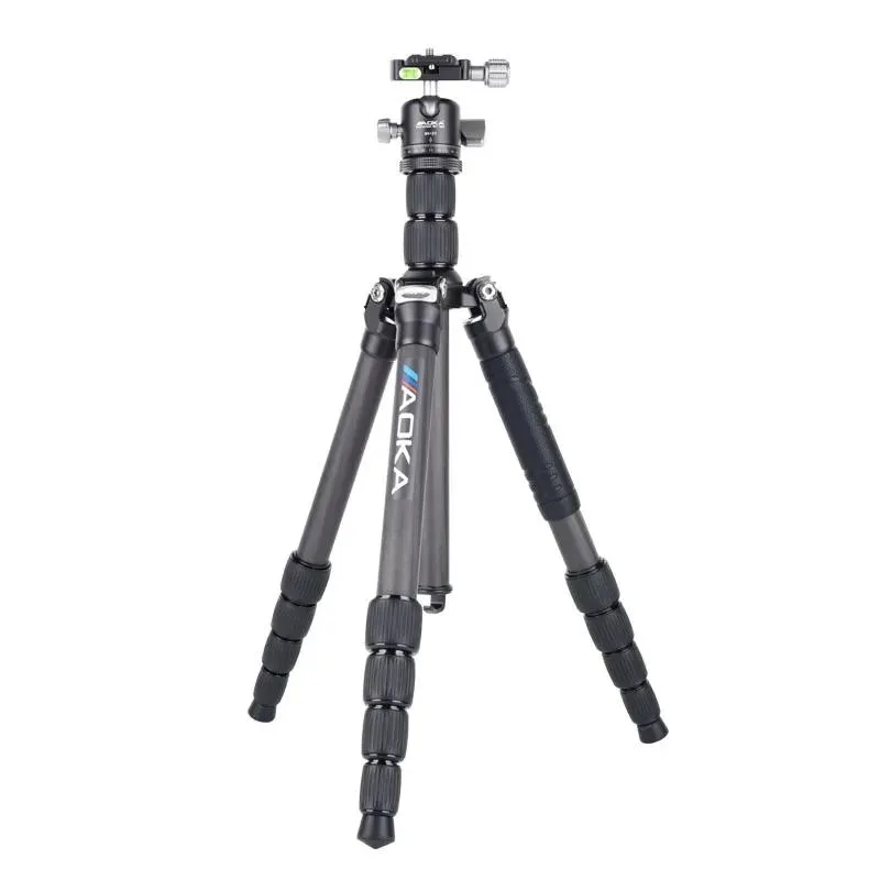 Accessories AOKA KE255C+BH25 Lightweight Professional Compact Carbon Fiber Camera Tripod for Travelling